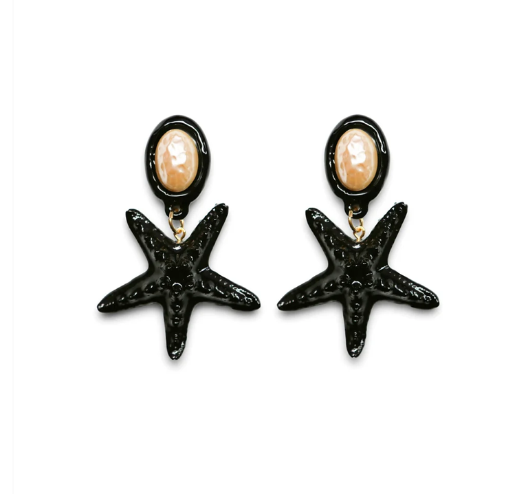 Aretes Riviera Queen Black