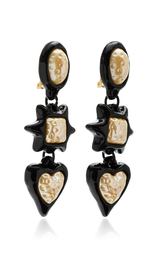 Aretes Foxy Brown Black