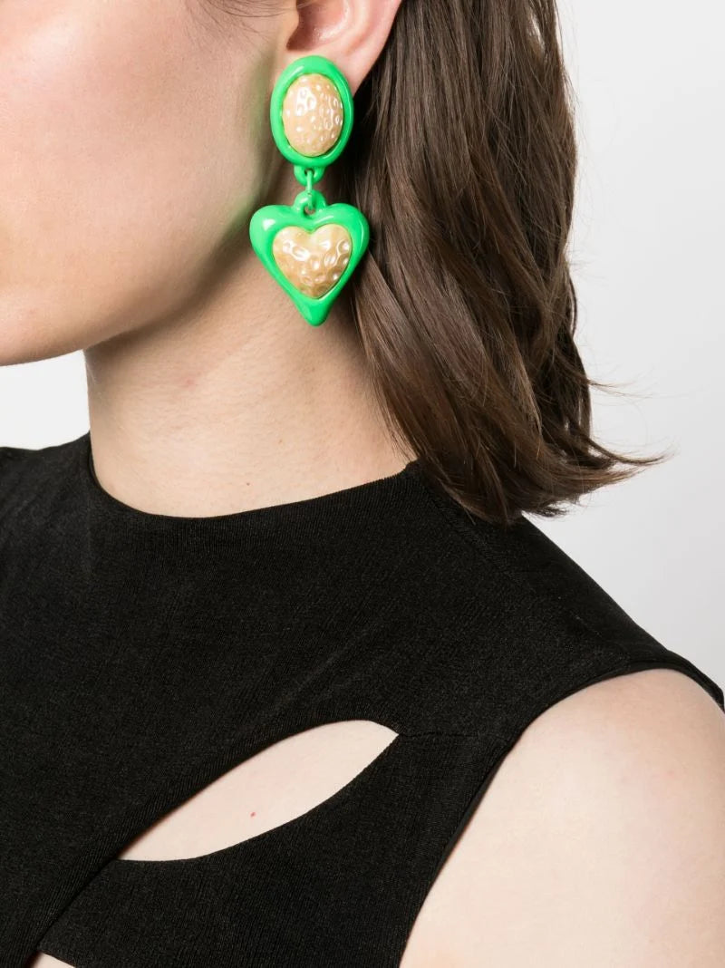 Aretes Night Fever Green