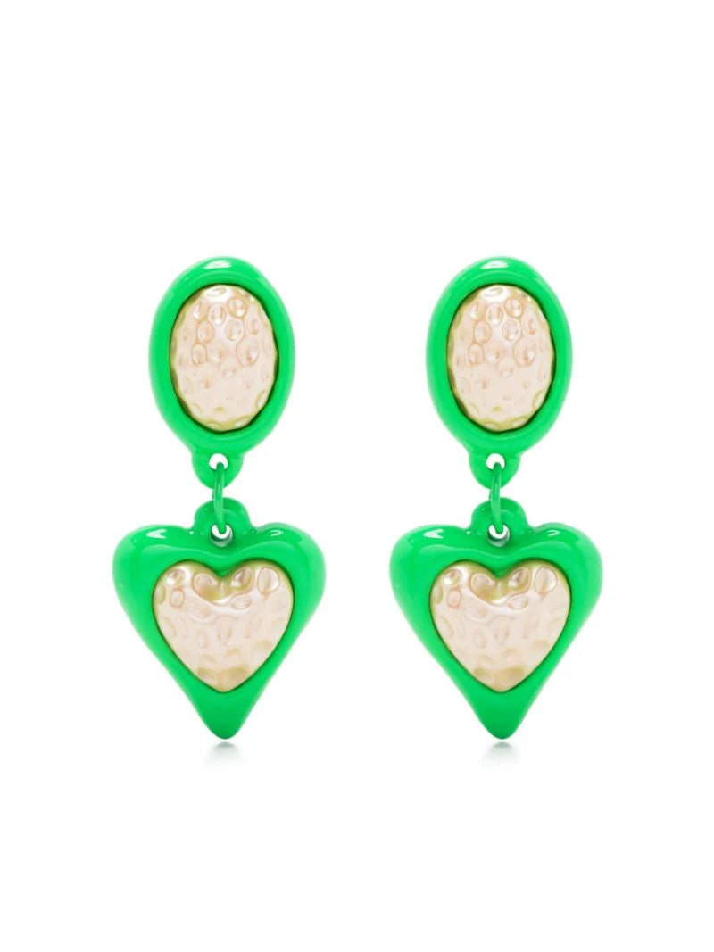 Aretes Night Fever Green